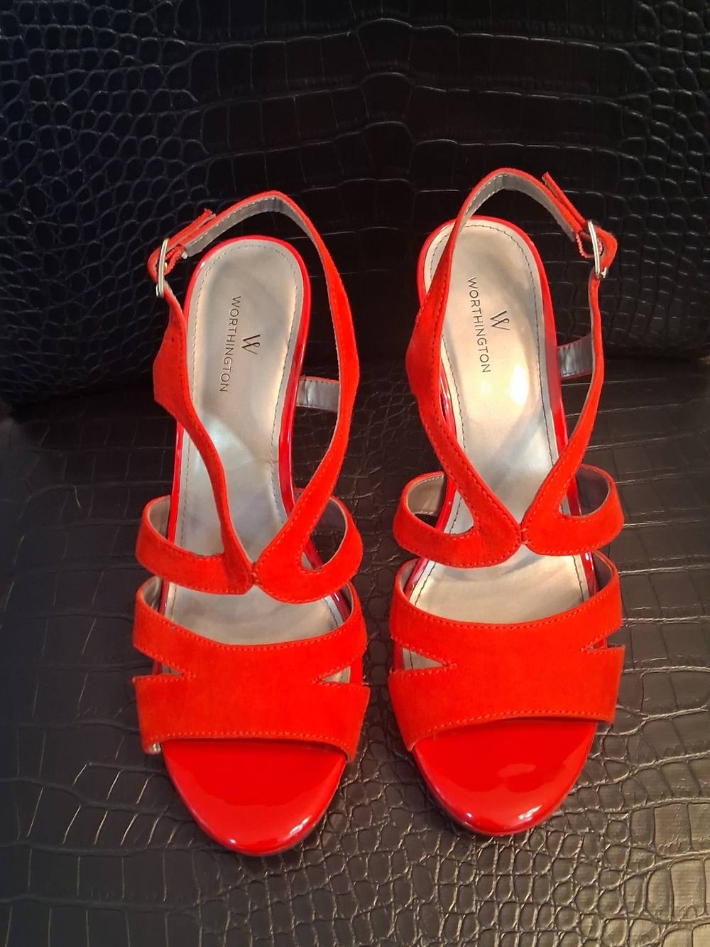 Worthington Red Strappy Women’s Sandals